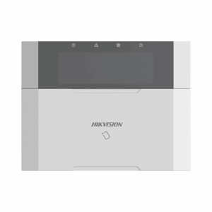 (AX HYBRID PRO) Teclado Compatible con el Panel Hybrid Pro Hikvision DS-PHA64-LP y DS-PHA64-LP(B) / Pantalla LCD / 2 zonas cableadas / 1 salida de alarma / 64 Llaveros