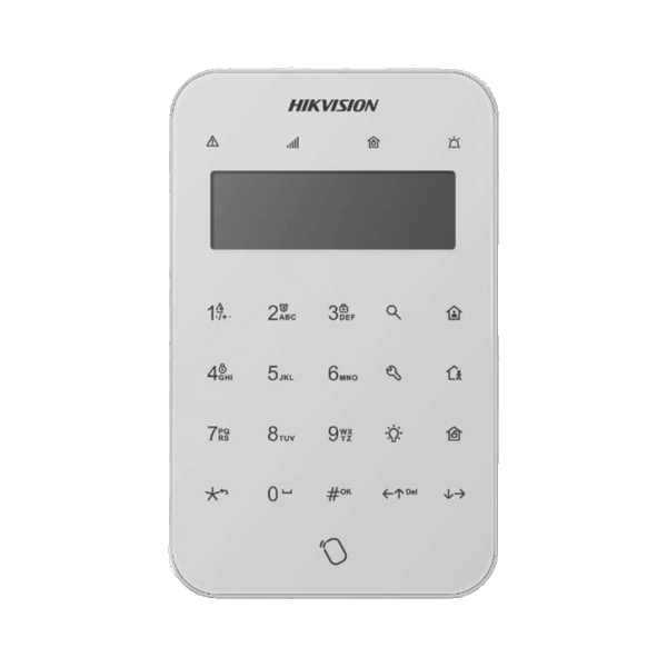 (AX PRO) Teclado Inalámbrico con Pantalla LCD para Armado y Desarmado / Funciones de Automatización para control de Relevadores