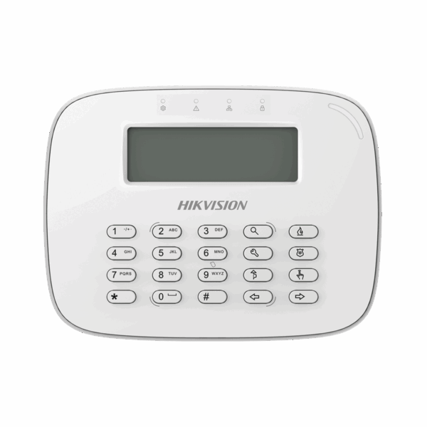 Teclado LCD / Cableado / Compatible con el Panel Hibrido Hikvision DS-PHA64-W4P y DS-PHA64-W4P2