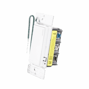 (RadioRa3) Apagador Sunnata color blanco mate para linea Radio Ra3, 8A de iluminación, 5.8A Motor