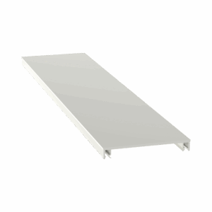 Cubierta para canaleta T-70, de PVC rígido, 70.1 x 9.1 x 240...