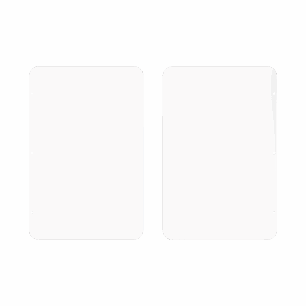 Kit de Repuesto (2 Piezas) de Aletas de Acrílico para Formar Carriles de 65 cms en Torniquetes Series DS-K3B501 y DS-K3B601 / IK05