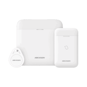 (AX PRO) KIT de Alarma AX PRO para RONDINES / Incluye: 1 Hub con bateria de respaldo / 1 Lector Tag / 1 Tag / Compatible con Hik-Connect P2P