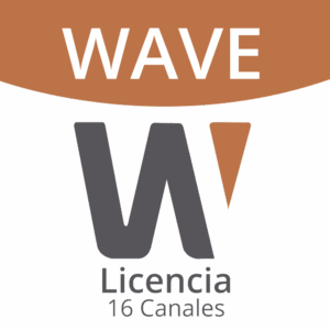 Licencia de 16 Canales de Grabación Wisenet Wave Profesional