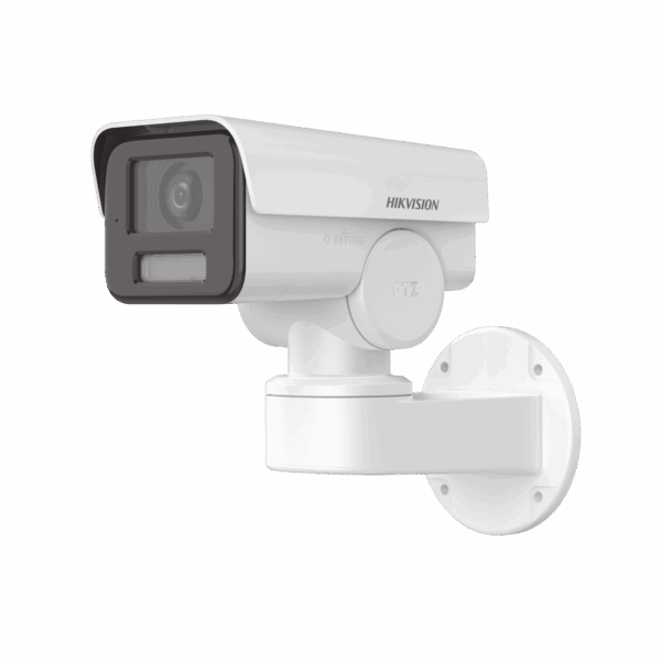 Bala IP PTZ 4 Megapixel / Lente Mot. 2.8 a 12 mm  / Luz IR 50 mts / WDR 120 dB  / PoE / IP66 / Microfono Integrado / Micro SD / Ultra Baja Iluminación