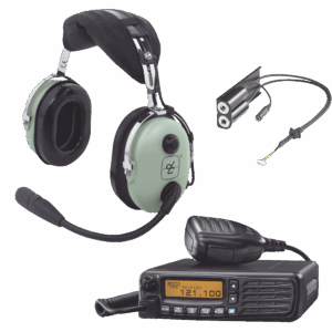 Kit Radio Movil Aéreo Icom con Auricular David Clark para Av...