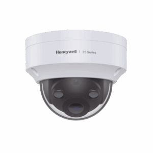 Domo IP 3 Megapixel / Lente 2.8 mm / 40 mts IR /  Ultra Baja Iluminación / NDAA / ONVIF / Exterior IP66 / Antivandalico IK10 / Ultra Baja Iluminación / H.265 / PoE / Serie 35 / Honeywell Security