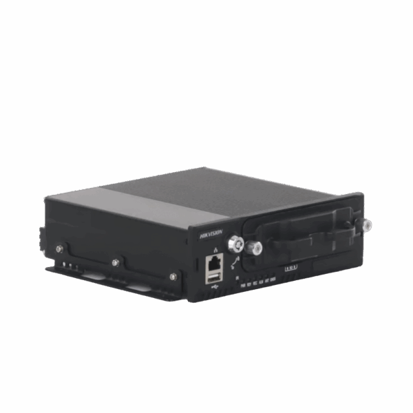 DVR Móvil 1080p (2 Megapixel) / 4 Canales TURBO / Sensor G / Compatible IA / Soporta 2 HDD / Alarmas I/O / Salida de Video / Incluye 1 SSD de 1 TB