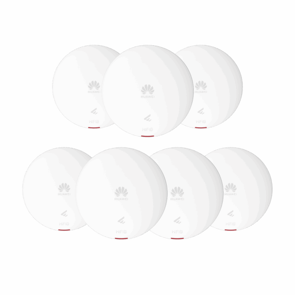 Kit de 7 - Punto de Acceso Wi-Fi 6 /  1.775 Gbps / MU-MIMO 2x2:2 (2.4GHz y 5GHz) / Smart Antenna 20% más cobertura / Instalación en techo y pared / Seguridad WP3 / Con Administración Gratuita desde la Nube
