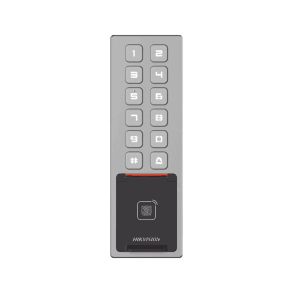 Teclado Exterior WiFi Antivandálico IP65 & IK08 / Administrable en la Nube / Alta y Baja de Passwords Remotamente con Horarios / Acceso por PIN, Tarjeta MIFARE, Huella y Tarjeta Virtual Bluetooth
