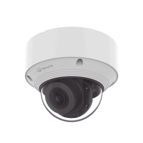 Cámara IP Tipo domo Antivandálica 5 Megapíxel / Lente Varifocal 3.2 - 10mm / IR 30M / WDR 120db / IP66 / H.265 & WiseStream / Inteligencia Artificial Deteccion de Personas y vehiculos