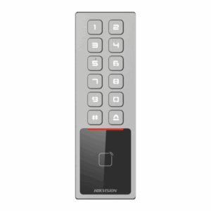Teclado Exterior Antivandálico IP65 & IK08 / Administrable en la Nube / Alta y Baja de Passwords Remotamente con Horarios / Acceso por PIN o Tarjeta MIFARE