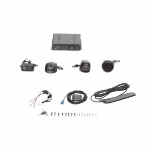 Kit DVR Móvil 1080P / Incluye 4 Cámaras TURBOHD 1080P / Modulo 4G y GPS / Soporta Memoria SD / Visualización por Hik-Connect Teams