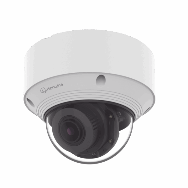 Cámara IP Tipo domo Antivandálica 8 Megapíxel / Lente Varifocal 3.2 - 10mm / IR 30M / WDR 120db / IP66 / H.265 & WiseStream / Inteligencia Artificial Deteccion de Personas y vehiculos