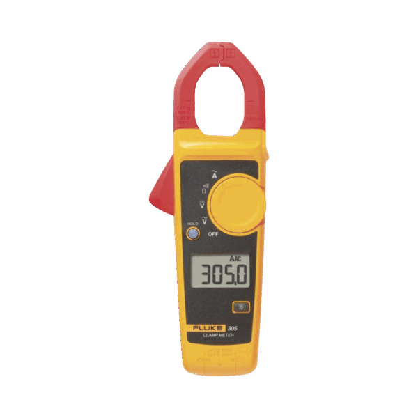Amperimetro de Gancho, Para Medida de Corriente en CA de 999 A y Tensión en CA y CC de 600V