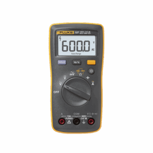 Multímetro Digital de Tamaño Compacto, Para Medición de Corriente y Tensión, Uso con Voltaje Máximo de 600 V, Pantalla LED Retroiluminada