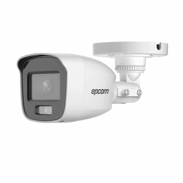 Bala TURBOHD 2 Megapíxel (1080p) / Lente 2.8 mm / ColorVu / Microfono Integrado / Imagen a Color 24/7 / Policarbonato / Luz Blanca 20 mts / Exterior IP66 / TVI-AHD-CVI-CVBS / dWDR