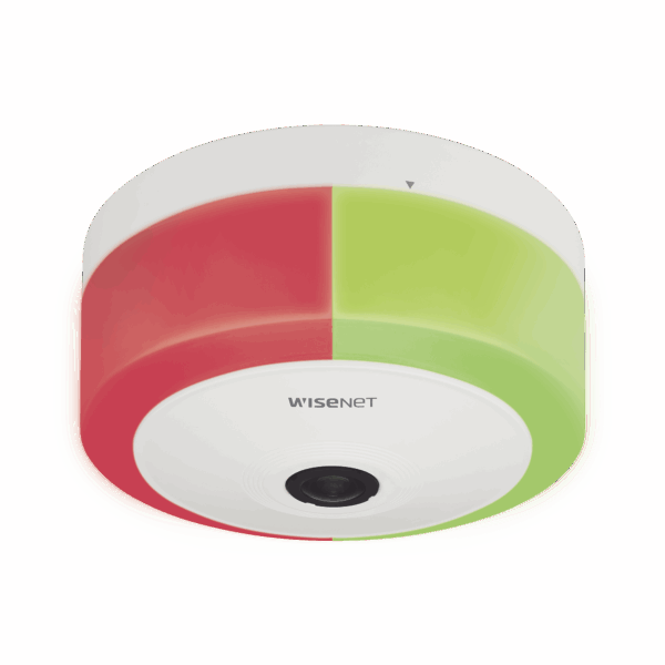 Fisheye IP 12 Megapixel / WDR 120dB / PTZ Digital 16X / Para aplicaciones de estacionamiento
