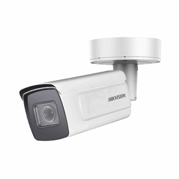 Bala IP 4 Megapixel / Lente Mot. 2.8 - 12 mm / 50 mts IR EXIR / IK10 / Reconocimiento Facial / WDR 140 dB / DeepinView / Búsqueda por Atributos / Heat Map / ACUSENSE / Micro SD