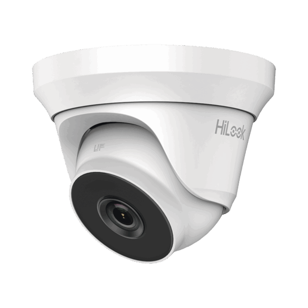 Turret TURBOHD 2 Megapixel (1080p) / Gran Angular 103 / Lente 2.8 mm / Audio por Coaxitron / 40 mts IR EXIR / Exterior IP66 / 4 Tecnologías / dWDR / Metal