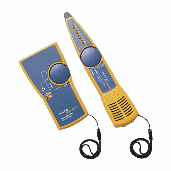 Kit Avanzado de Generador y Sonda (Detector) de Tonos IntelliTone™ 200, Para Identificación de Señales Analogicas y Digitales en Cables de Red