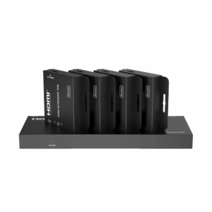 Splitter HDMI 1×4 | Extensor HDMI | 4K@30Hz 40m | 1080p@60Hz 70m | Función PoC |  4:4:4