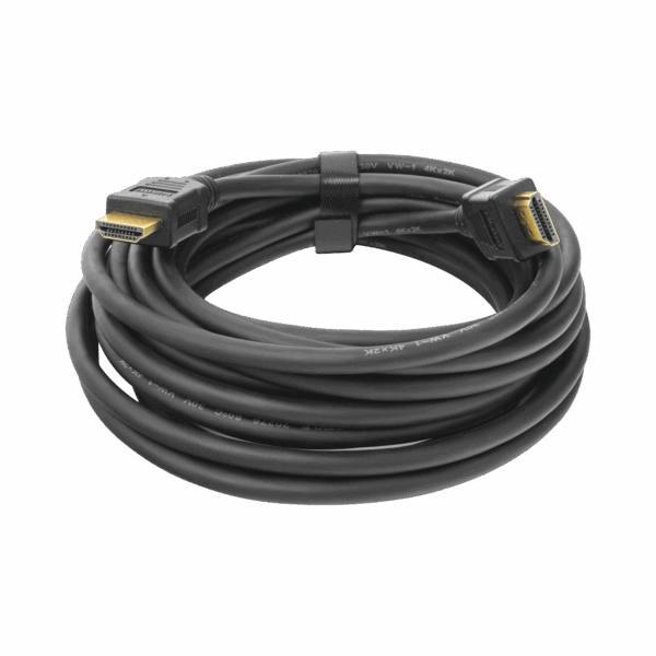 Cable HDMI de 5 Metros (High Speed) / Resolución 4K / Soporta Canal de Retorno de Audio (ARC)/ Soporta 3D / Blindado para Reducir Interferencia / Chapado en Oro / Alta Resistencia y Durabilidad.