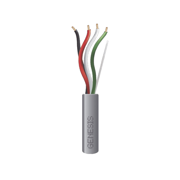 Caja de 152 Metros / Cable  4 x 16 AWG / Color Gris / Aplicaciones de Control / Riser
