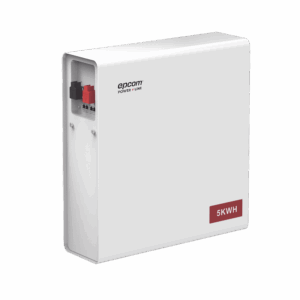 Batería de Litio Hierro Fosfato (LiFePO4)  de 5 Kwh, 51.2 Vcc, 100 Ah, Outdoor, Instalación a pared