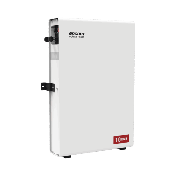 Batería de Litio Hierro Fosfato (LiFePO4)  de 10 Kwh, 51.2 Vcc, 200 Ah, Outdoor, Instalación a pared