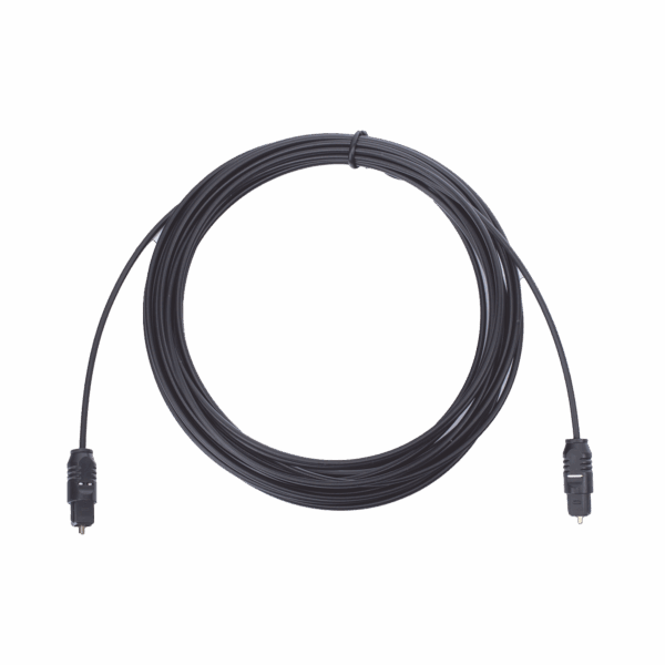 Cable Toslink de Fibra Óptica de 4.6m | Ideal para Mandar Audio Digital para Sistemas de Alta Calida | Compatible con Amplificadores VSSL