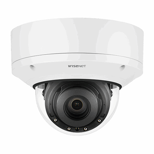 Cámara Domo 2MP con IA, Antivandalica / Lente Motorizado de 4.38  A 9.33mm / P-Iris, WDR 120dB / Ranura SD / IP66 IP67 IP6K9K IK10+ NEMA4X