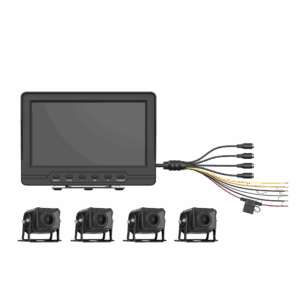 Sistema de Monitoreo Local / 4 Cámaras 1080p para Exterior (...