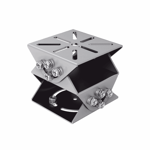 Montaje de Conexión para Cámaras IDS-TCM403-BI(G)/POE/0832 / Fabricado en Aluminio