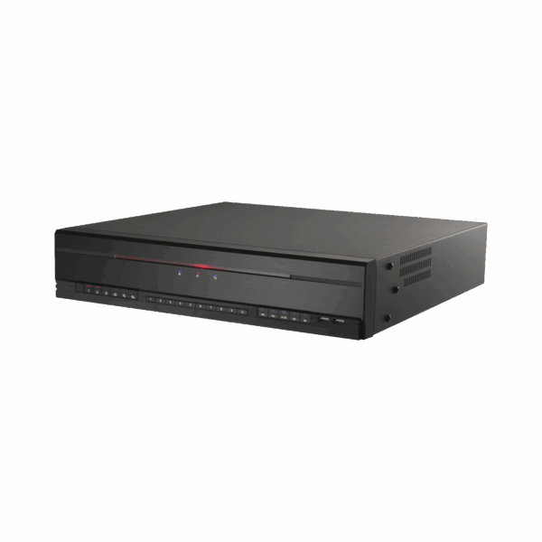 NVR 4K | 16 canales (H265) | Switch interconstruido 16 puertos | Soporta Intelligent Codec | Disco Duro Incluido de 2TB