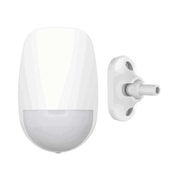 (AX PRO) Detector PIR Inalámbrico Interior / Tipo cortina / Rango de Detección de 15 mts / Angulo de 6.3° de Cobertura + Montaje Universal