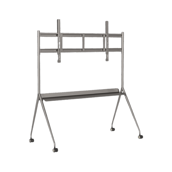 Montaje de Piso Móvil para Pantallas de 75 y 86" / Compatible con VESA / Incluye Soporte para Pantalla