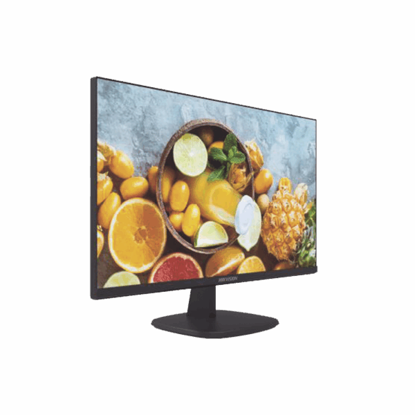 Monitor LED 4K de 27" / Ideal para CCTV, Oficina y Hogar / Entrada HDMI-DP / Montaje VESA (100 X 100) / Uso 24/7 / Backlight E-LED / Ultra Delgado
