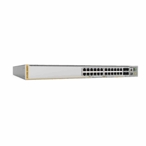 Switch L3 Stackable, 24x 10/100/1000-T PoE+, 4x SFP+, Fuente...