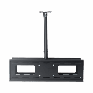 Montaje de Techo Universal Doble para Monitores de 32 a 65″ / Soporta hasta 60 kg x pantalla  / Vesa 600 x 400/  Acero / Montaje Telescopico de 50 cm hasta 90 cm