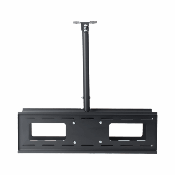 Montaje de Techo Universal Doble para Monitores de 32 a 65" / Soporta hasta 60 kg x pantalla  / Vesa 600 x 400/  Acero / Montaje Telescopico de 50 cm hasta 90 cm
