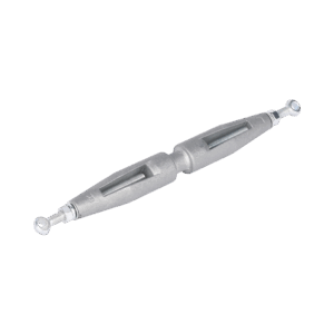 Conector de refacción para cadena de riel tipo T.