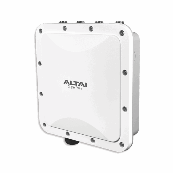 Punto de Acceso Industrial Super Wi-Fi 6 Conectorizado 2x2, Doble Banda Simultanea en 2.4 y 5 GHz, Hasta 400 m de Cobertura, 512 Usuarios Concurrentes