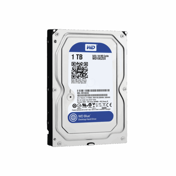Disco duro Blue de 1 TB / 7200 RPM / Recomendado para PC / Uso 8-5 / 1 Años de Garantia