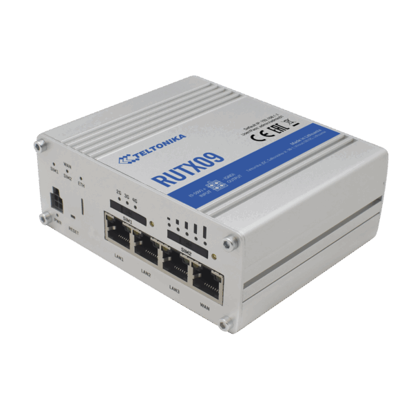 Router Industrial LTE(4.5G) Cat6, 4 puertos Gigabit, Doble ranura SIM, GNSS