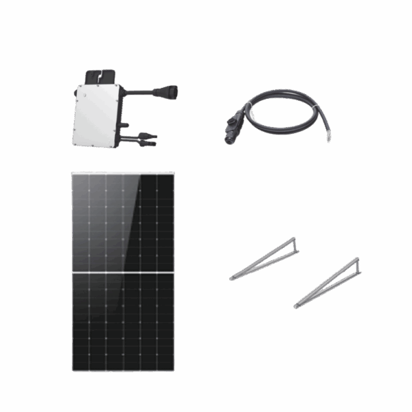 Kit Solar Interconexion  / 500 W  220Vca / Microinversores HOYMILES / Montaje Incluido