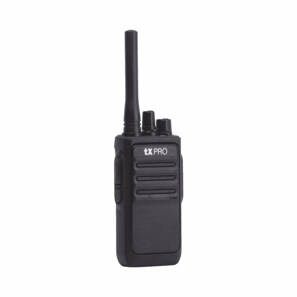 Radio Portátil UHF 400-470 MHz, 16 canales, 2 Watts de potencia. Comunicación Clara en su Negocio