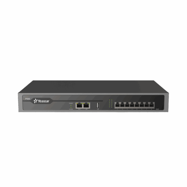 Conmutador Enterprise modular yeastar 50 extensiones,10 llamadas simultaneas, Hasta 8 puertos fxo/fxs (no inculidos)