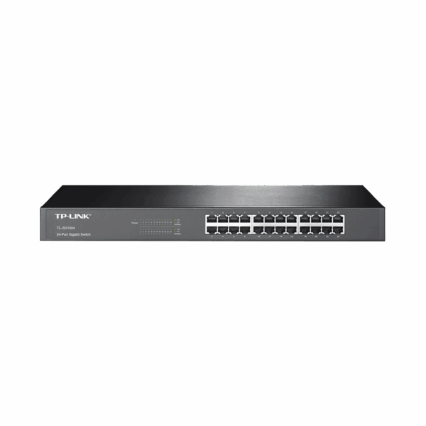 Switch Gigabit no administrable de 24 puertos 10/100/1000 Mbps