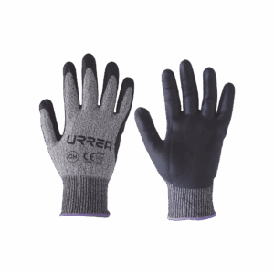 Guantes talla mediana supraneema con recubrimiento de nitrilo.